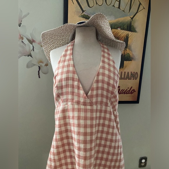 Zara woman’s halter sundress size XXL open back - Picture 3 of 11